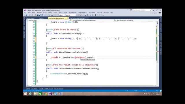BDD with Cucumber in .NET with SpecFlow - James Bender смотреть онлайн