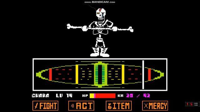 Disbilief Papyrus Good Ending/ Невериющий Папирус хорошая концовка