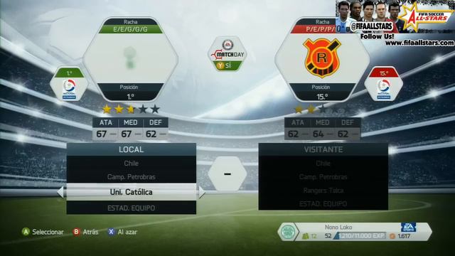 FIFA14 Campeonato Petrobras Chile Rating Kits - FIFAALLSTARS.COM смотреть онлайн