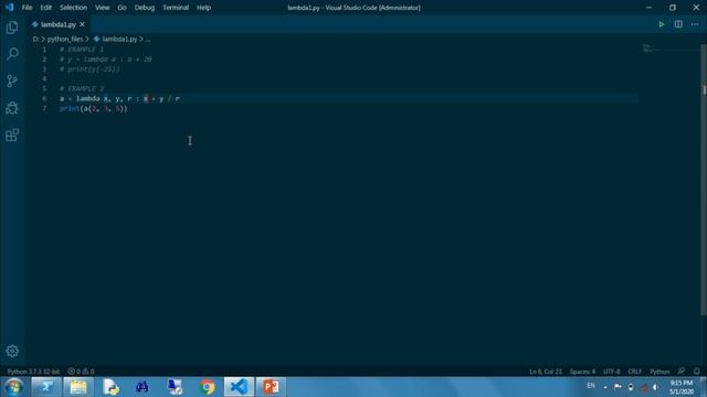 13. Lambda Function in Python смотреть онлайн