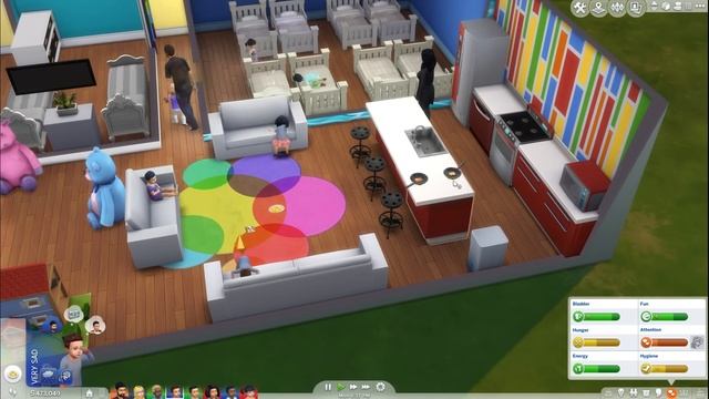 The Sims 4 - SEVEN Toddler Challenge - Part 2 смотреть онлайн