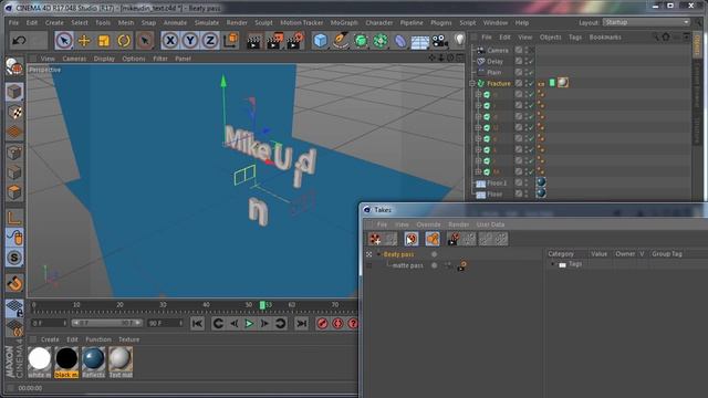 White matte using Material override and Take system смотреть онлайн