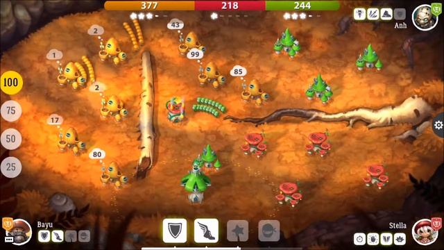 Mushroom Wars 2 - Walkthrough campaign Mission/Level 44 смотреть онлайн