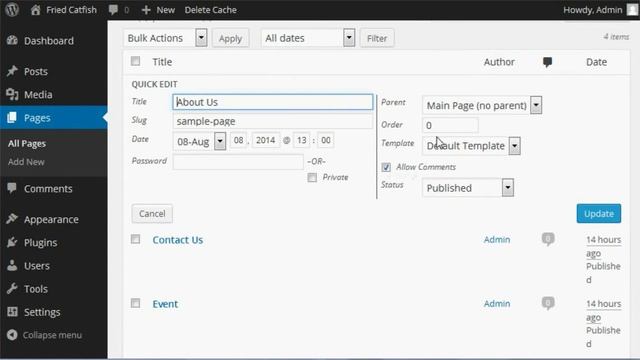 How Do I Reorder Pages in WordPress? смотреть онлайн