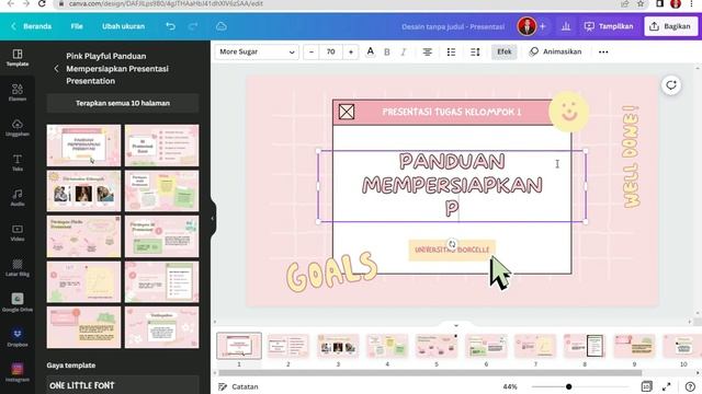 CARA MEMINDAHKAN PRESENTASI DESAIN CANVA KE POWER POINT смотреть онлайн