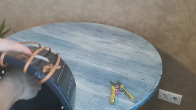 Кашпо для сада из ротанга / Правильно делаем стойки смотреть онлайн