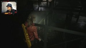 Resident Evil 2 remake - Головоломка с шахматами - Прохождение за Клер - Монстры в канализации #8