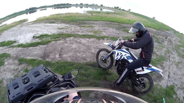 CF-Moto X6 и TTR 250 смотреть онлайн