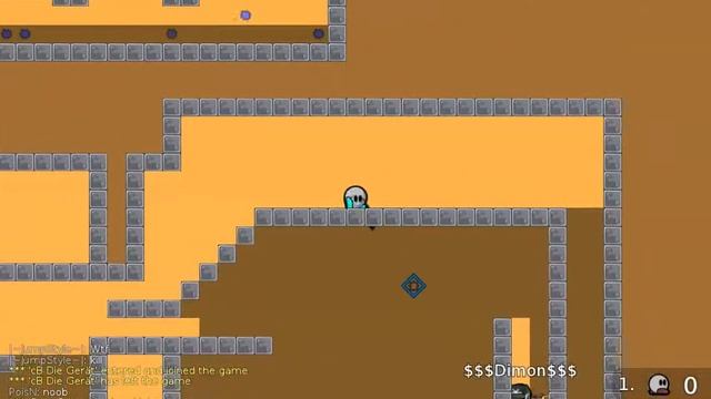 Играем в игру teeworlds #1 ( Block карта ) by Sodaaaa* смотреть онлайн