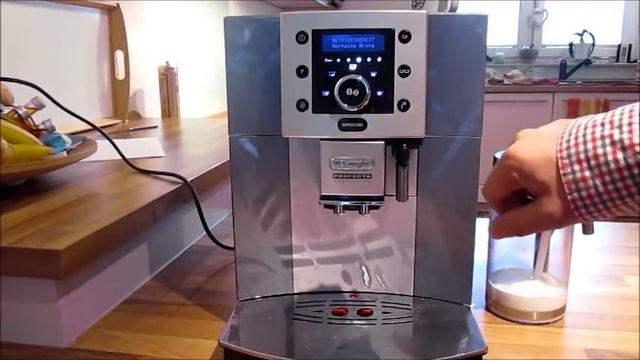 Delonghi Perfecta Cappuccino Esam 5500 review Test Deutsch Fazit смотреть онлайн