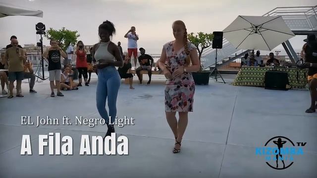 EL John ft. Negro Light - A Fila Anda | Kizomba Music Video | Lady Styling Mix смотреть онлайн
