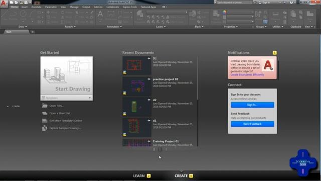 Introduction - Autocad 2019 | Beginner Tutorial Autocad 2019 | Basic User Interface for AutoCad смотреть онлайн