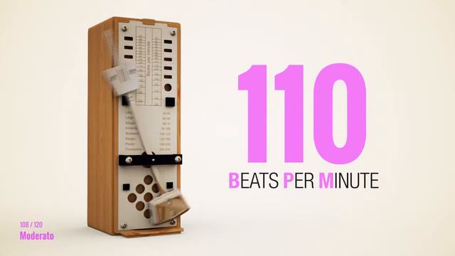 110 BPM Metronome смотреть онлайн