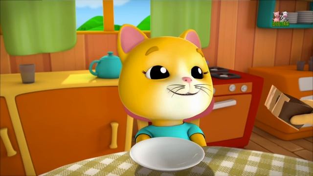 Hickory Dickory Dock | Kindergarten Nursery Rhymes | Videos For Kids