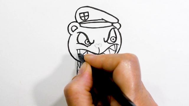 Как рисовать Флиппи из Фрайдей Найт Фанкин. How to draw Flippy from Friday Night Funkin смотреть онлайн