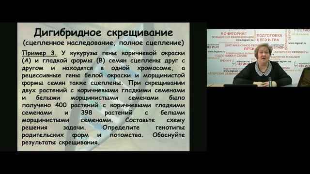 Выполнение заданий различного типа. Раздел " Генетика". смотреть онлайн