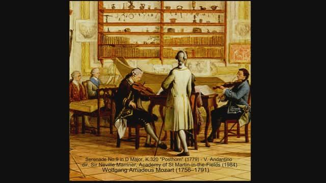 W.A. Mozart - Serenade No.9 in D major, K320 'Posthorn' (dir. Neville Marriner, 1984) смотреть онлайн