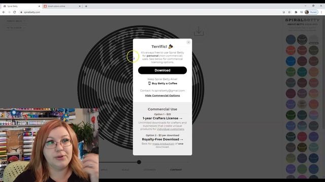 Inverted Spiral Betty Tutorial: Use your Cricut or Silhouette Cameo on Black Shirts! смотреть онлайн
