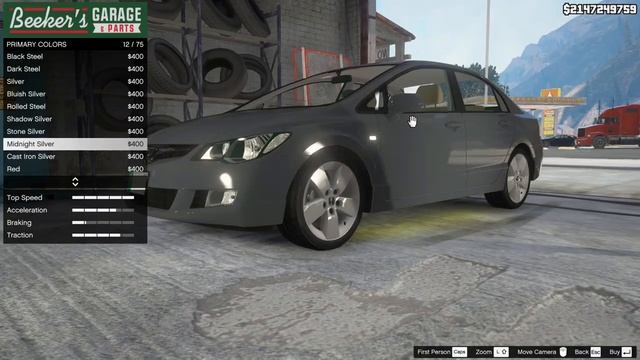HONDA CIVIC REBORN | GTA 5 | CAR REVIEW #5 | URDU | смотреть онлайн