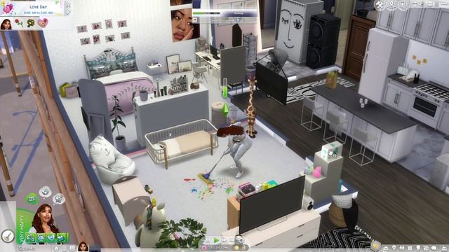 Mommy Duties + Love Day ❤|Teen Mom Series|S1E15|Sims 4 LP