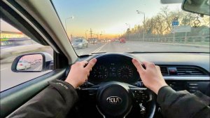 Kia Rio X Line тест драйв от первого лица
