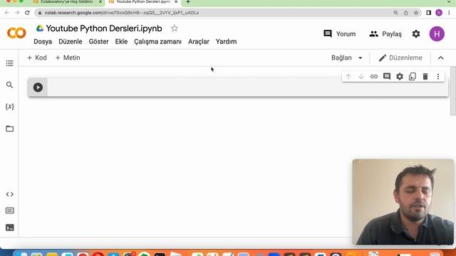 1 Google Colab Nedir ? Nasıl Kurulur ? - Python Ders Videoları смотреть онлайн