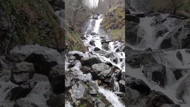 Водопад "Молочный" Абхазия смотреть онлайн