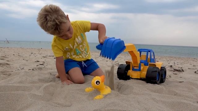 Animal Rescue Operation. Adventure On The Fishing Gleb Have Fun And Play With Toys