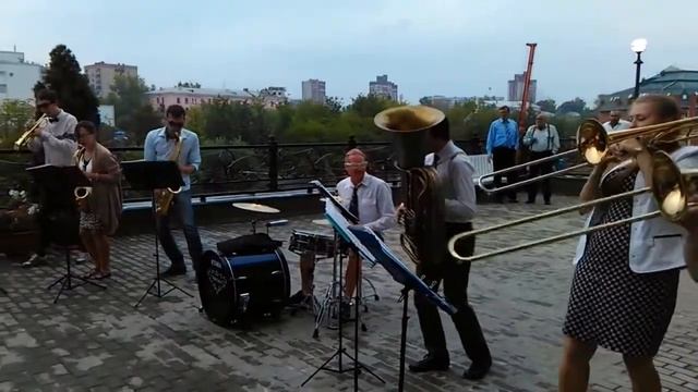 Живая музыка Иваново.Esta Brass Band на Свадьбе. Леди гада live 22 08 2014 смотреть онлайн