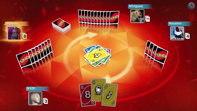 Using wild cards against myself in UNO смотреть онлайн