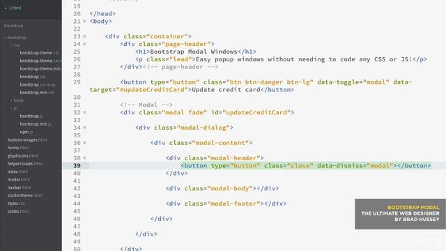 010 Bootstrap Modal Window смотреть онлайн