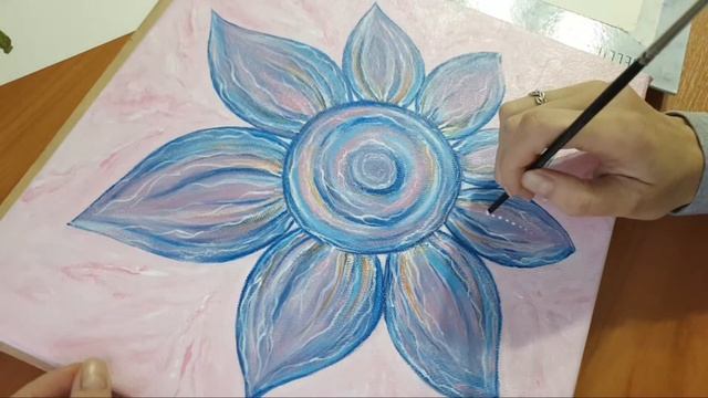 Линии, точки, детали... Заканчиваю картину! смотреть онлайн