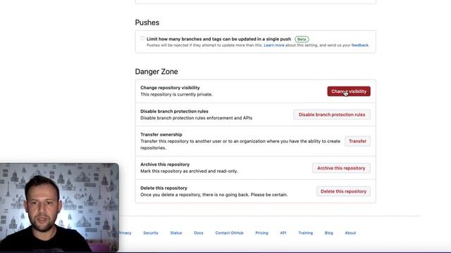 How to change Github Repository from Public to Private or private to public in 2023 смотреть онлайн