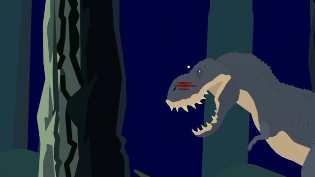 Spinosaurus Vs Vastatosaurus Rex // Dinosaur Battle // Stick Nodes Pro Animation