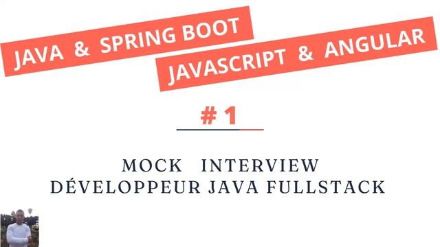 #1 Mock interview - Entretien Java Profile Développeur Java full stack ✅ смотреть онлайн