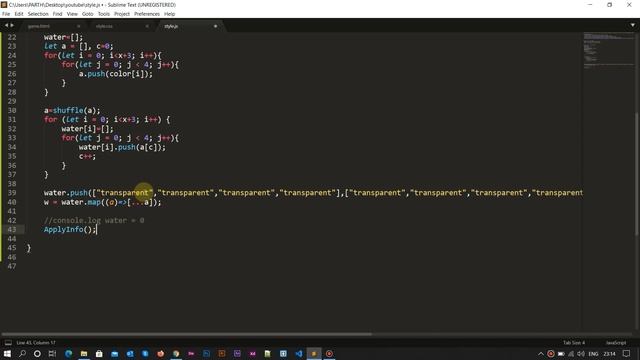Water Sort Puzzle Game using HTML, CSS, JS ( Part 2 ) смотреть онлайн
