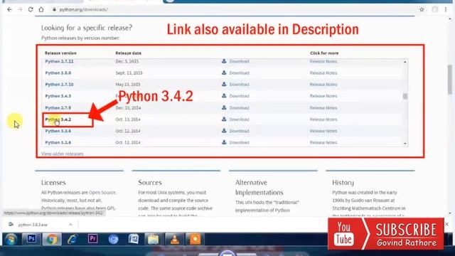 Installation of Python | Python tutorials Class 10 CBSE | Class 10 computer Application смотреть онлайн