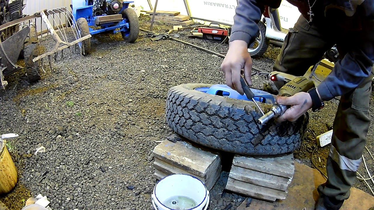Нарезка протектора . смотреть онлайн
