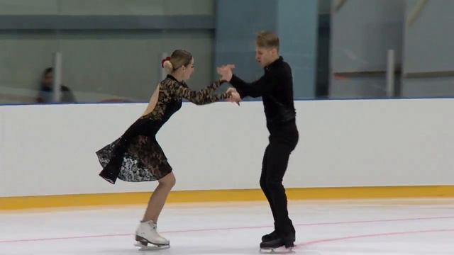 Semenjuk Viktoria / Gruzdev Artur (EST) | Ice Dance Rhythm Dance | Yerevan 2018 смотреть онлайн