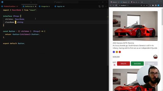 [Arabic] React.js, TypeScript, Redux - 64 - Reusable Button Component بالعربى смотреть онлайн