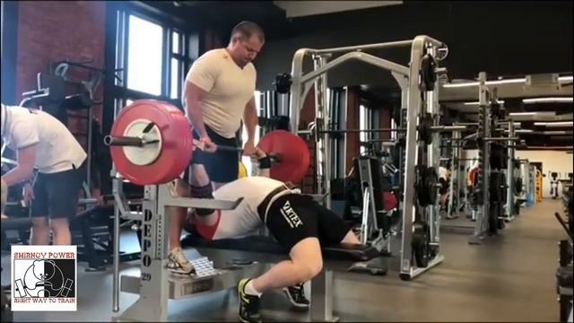 Мой онлайн-клиент Антон Бегалко. Проходка в жиме 270-285! смотреть онлайн