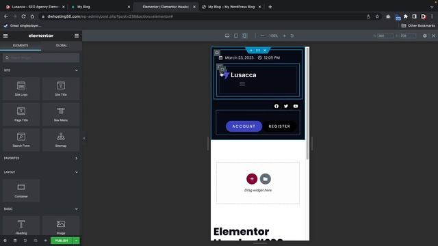 Create Amazing Elementor Headers and Footers in Minutes with Flexbox and Elementor PRO! смотреть онлайн