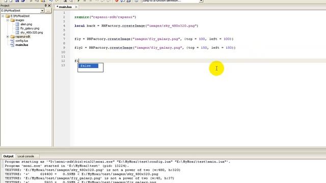RapaNui API for ZeroBrane Studio смотреть онлайн