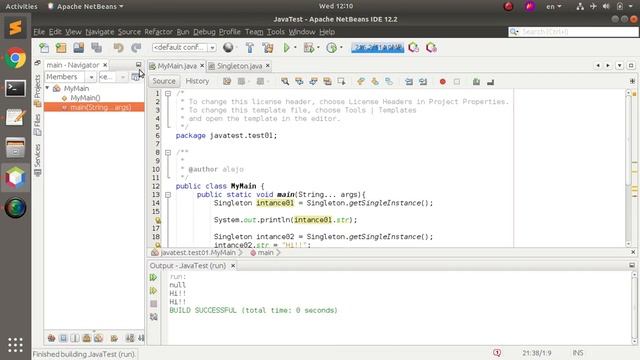 Solving Java Singleton Pattern from Hacker Rank | Explained смотреть онлайн