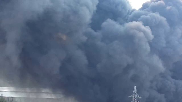 пожар в железнодорожном