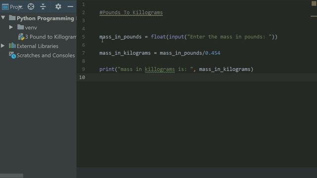 Starting out With Python Chapter 2 exercise Program 3 Pounds To Kilograms Python Program смотреть онлайн