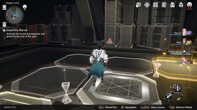 Honkai Star Rail Sensitive Beings (I) Go to the terminal room and use the terminal смотреть онлайн