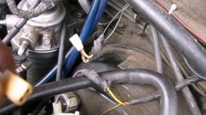 замена реле свечей накаливания Мицубиси паджеро (Mitsubishi Pajero),с двигателем  4м40 на ЗиЛовский