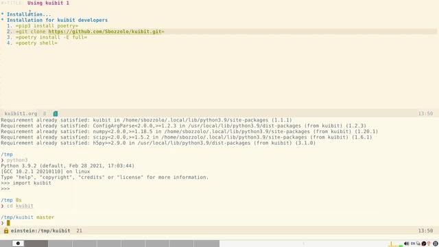Using kuibit 1: Installation смотреть онлайн
