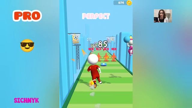 UNBELIEVABLE FOOTBALL SKILLS BY HACKER ⚽ SOCCER RUN — NOOB VS PRO VS HACKER смотреть онлайн